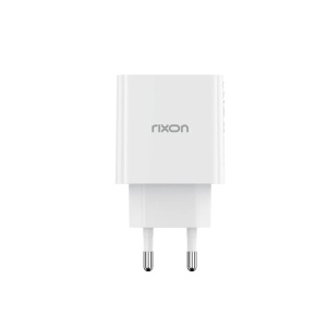 Napájecí adaptér USB-C / USB-A 20W Bílý - Rixon