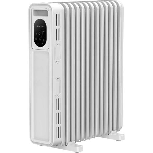 Olejový radiátor s časovačem SENCOR SOH 6213WH bílý 1000/2500/ECO