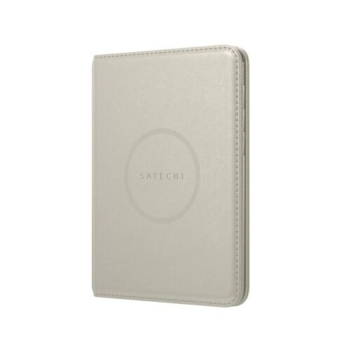 Pouzdro na pas z veganské kůže Satechi FindAll Passport Cover s RFID - světlé - Obrázek 2
