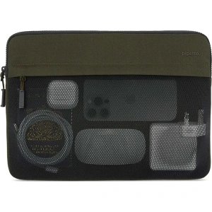 Pouzdro pro MacBook Pro 14" Pipetto Expand Sleeve - tmavě zelené