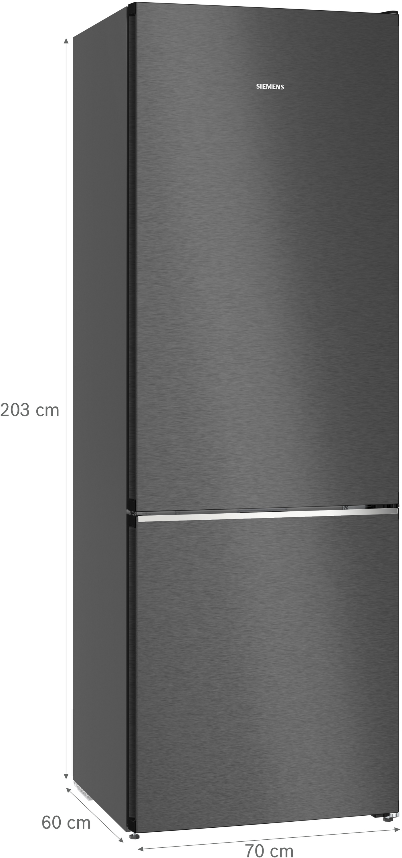 Siemens KG49N4XAF kombinovaná lednice iQ500 - Obrázek 2