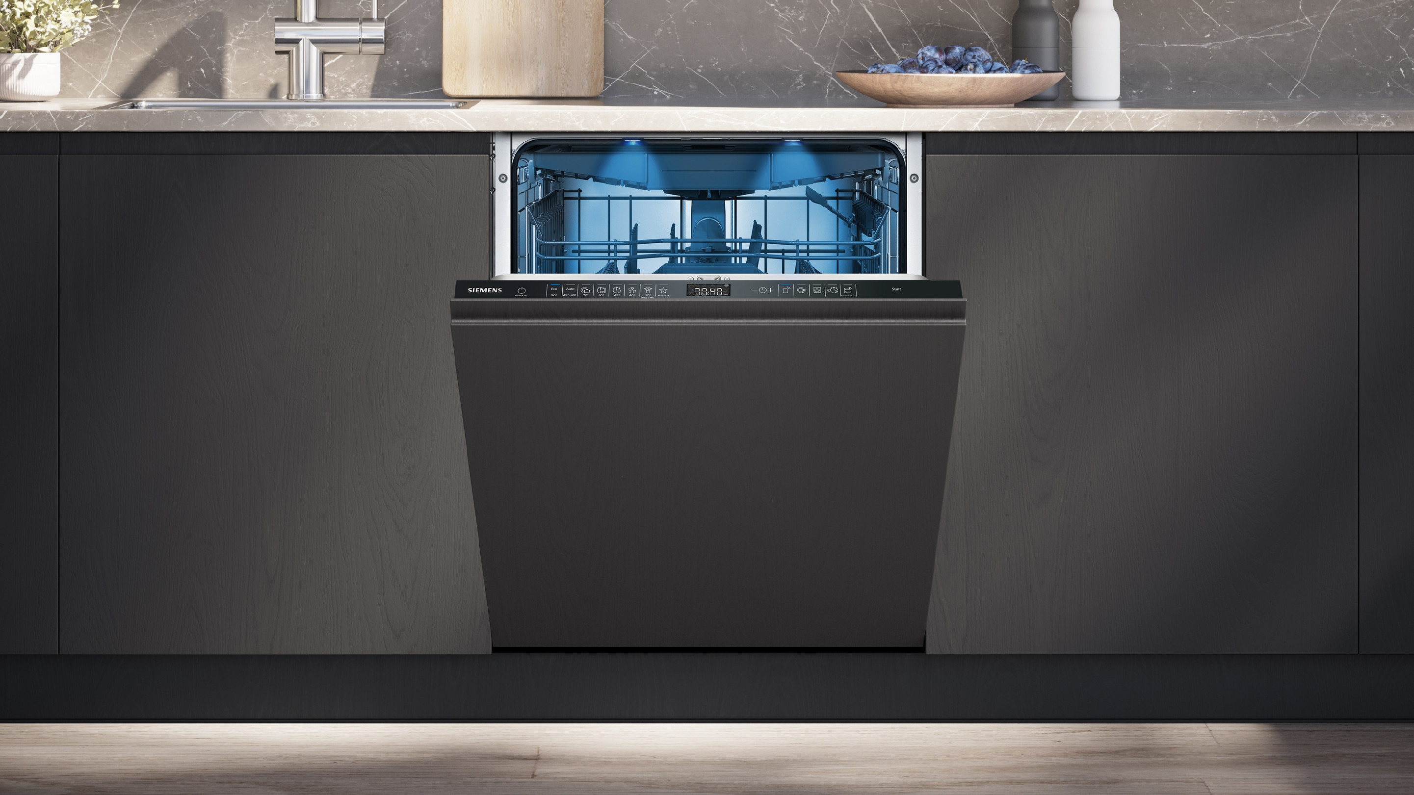 Siemens SN65ZX07CE vestavná myčka nádobí Zeolith® iQ500 - Obrázek 2