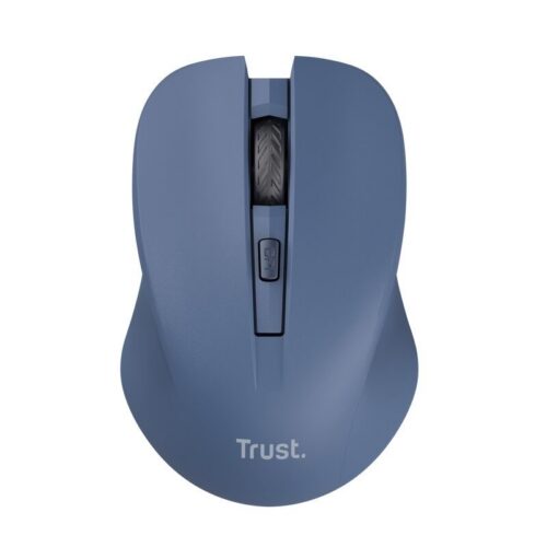 Trust Mydo/Kancelářská/Optická/1 800 DPI/Bezdrátová USB/Modrá 25041