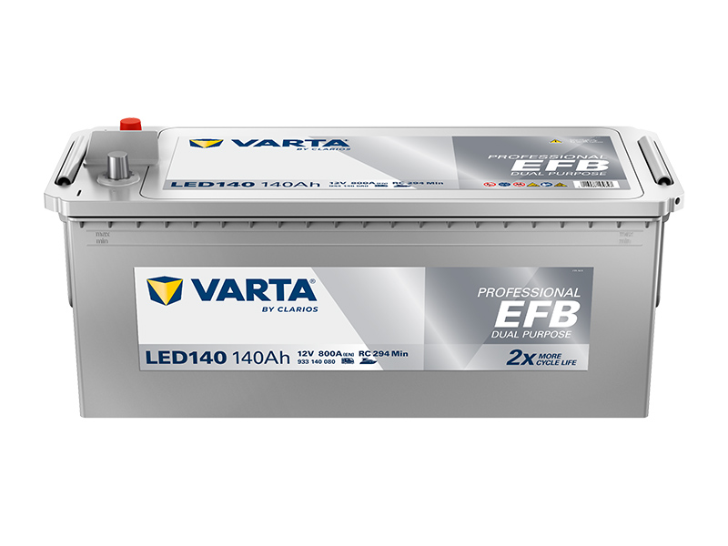 Varta Professional Dual Purpose EFB 12V 140Ah 800A 933 140 080 (LED140)