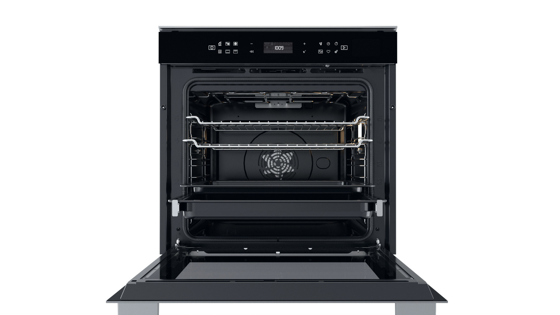 Whirlpool W7 OS4 4S1 P BL trouba s parní funkcí - Obrázek 2
