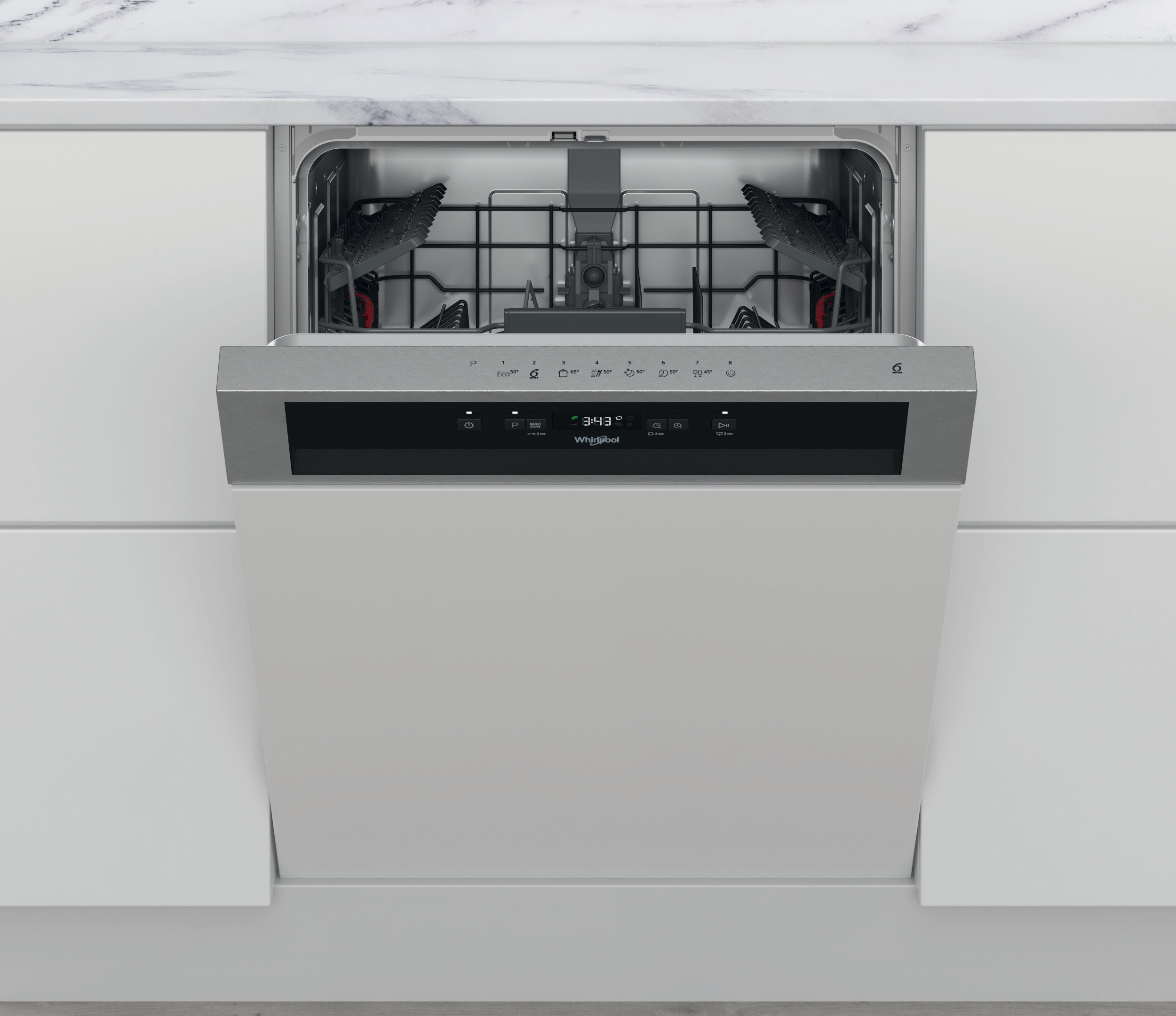 Whirlpool WBC 3C26 X vestavná myčka nádobí