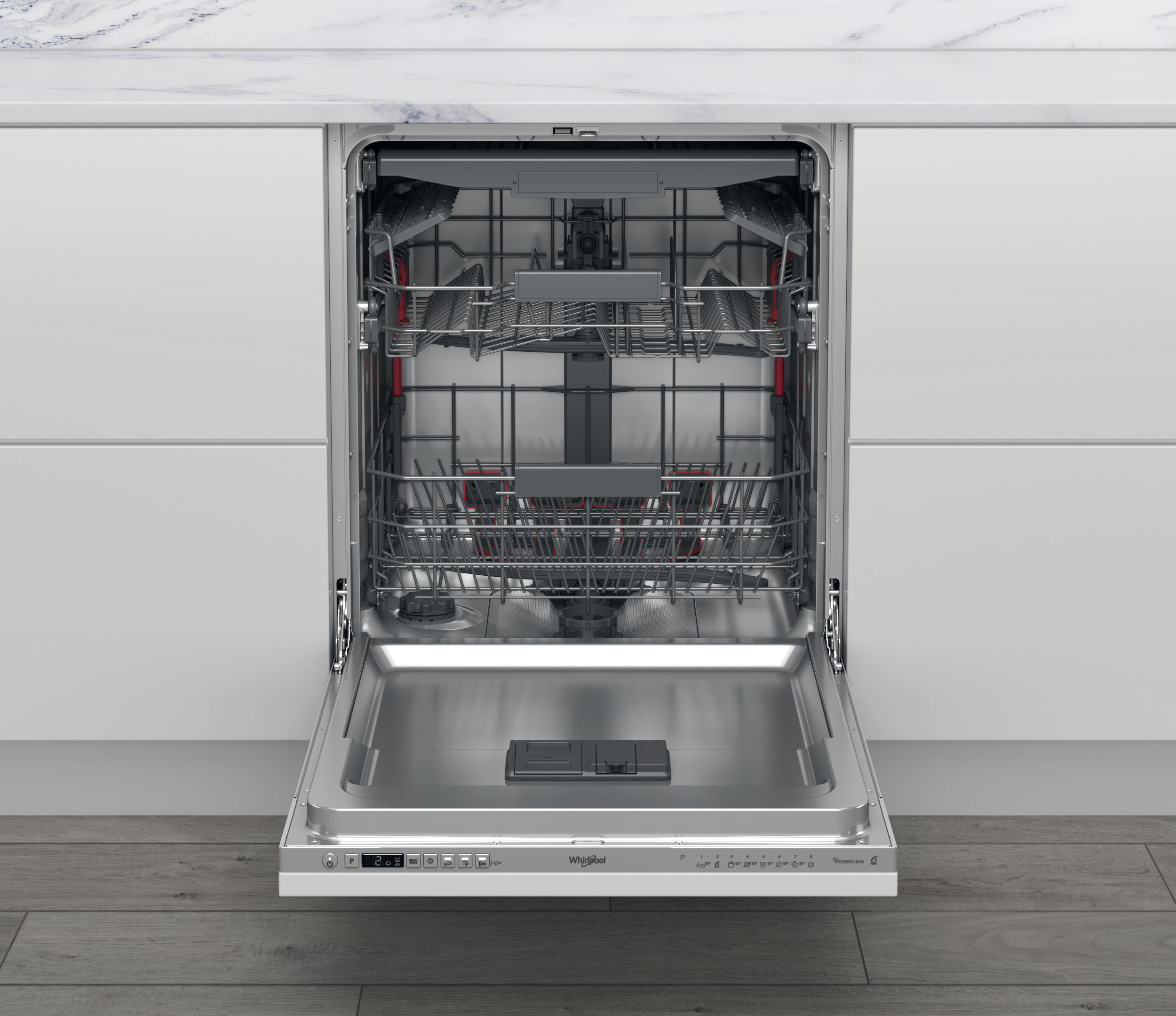 Whirlpool WIC 3C33 PFE vestavná myčka nádobí - Obrázek 2