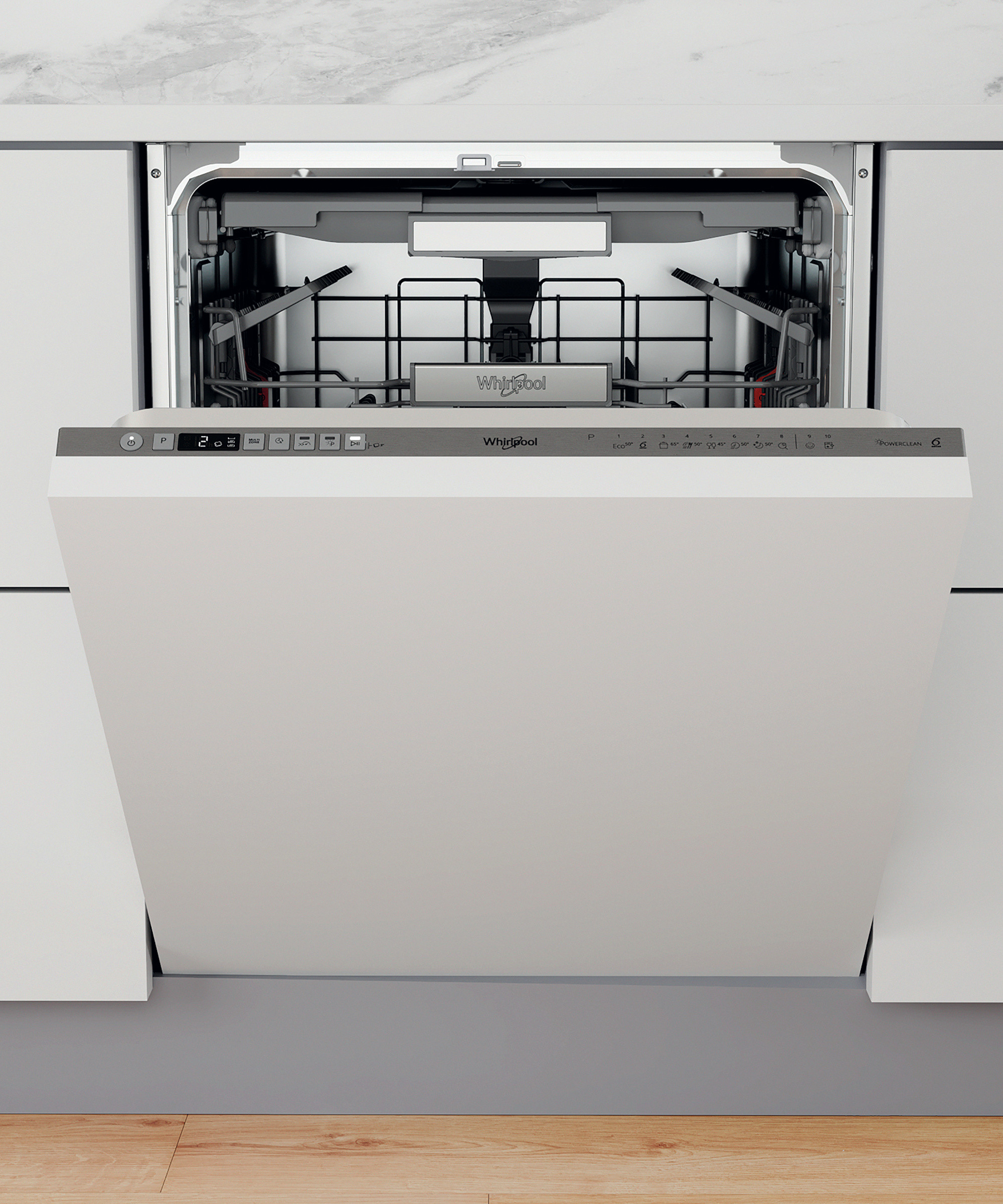 Whirlpool WIO 3O540 PELG vestavná myčka nádobí