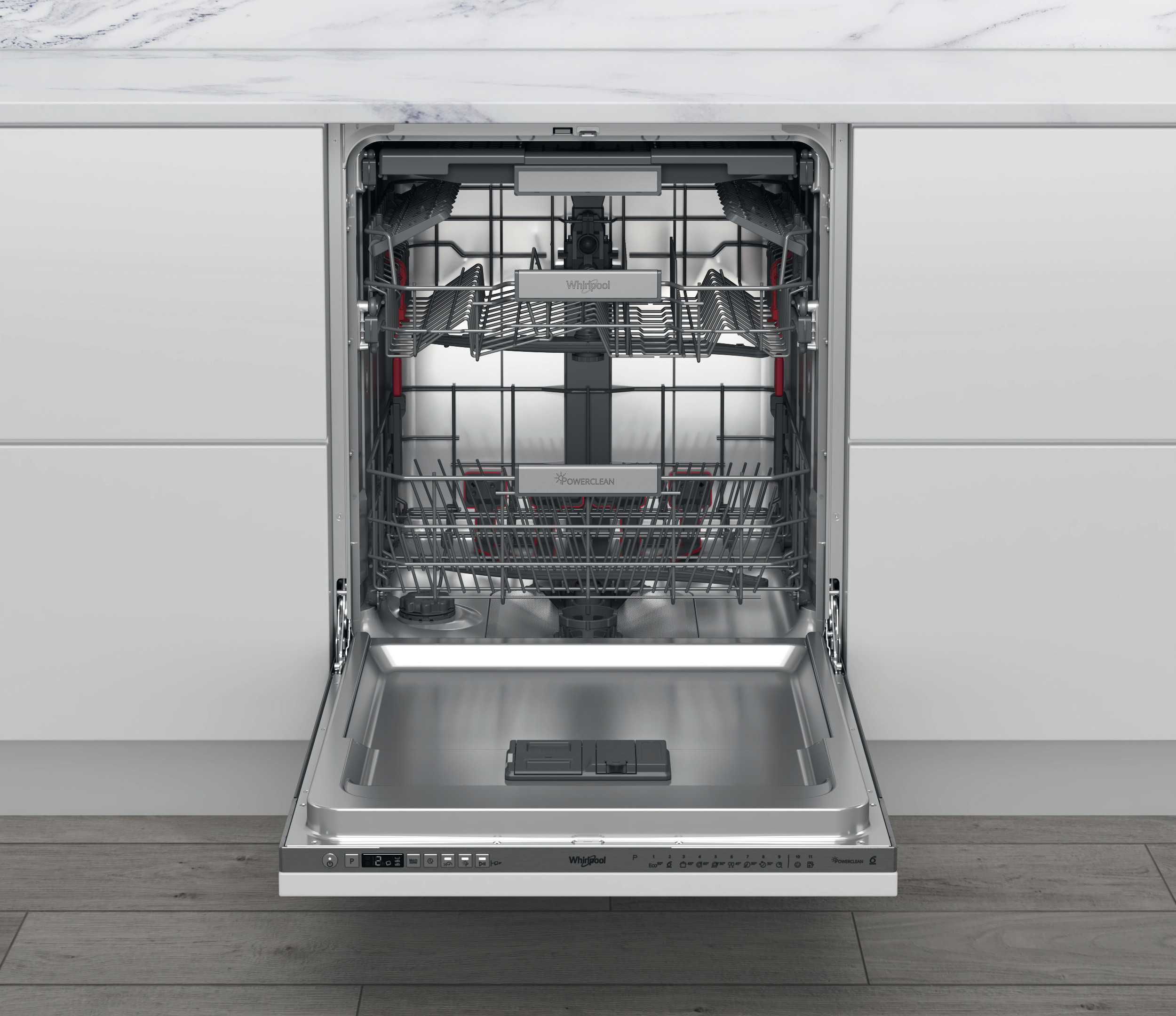 Whirlpool WIO 3T133 PLE vestavná myčka nádobí - Obrázek 2