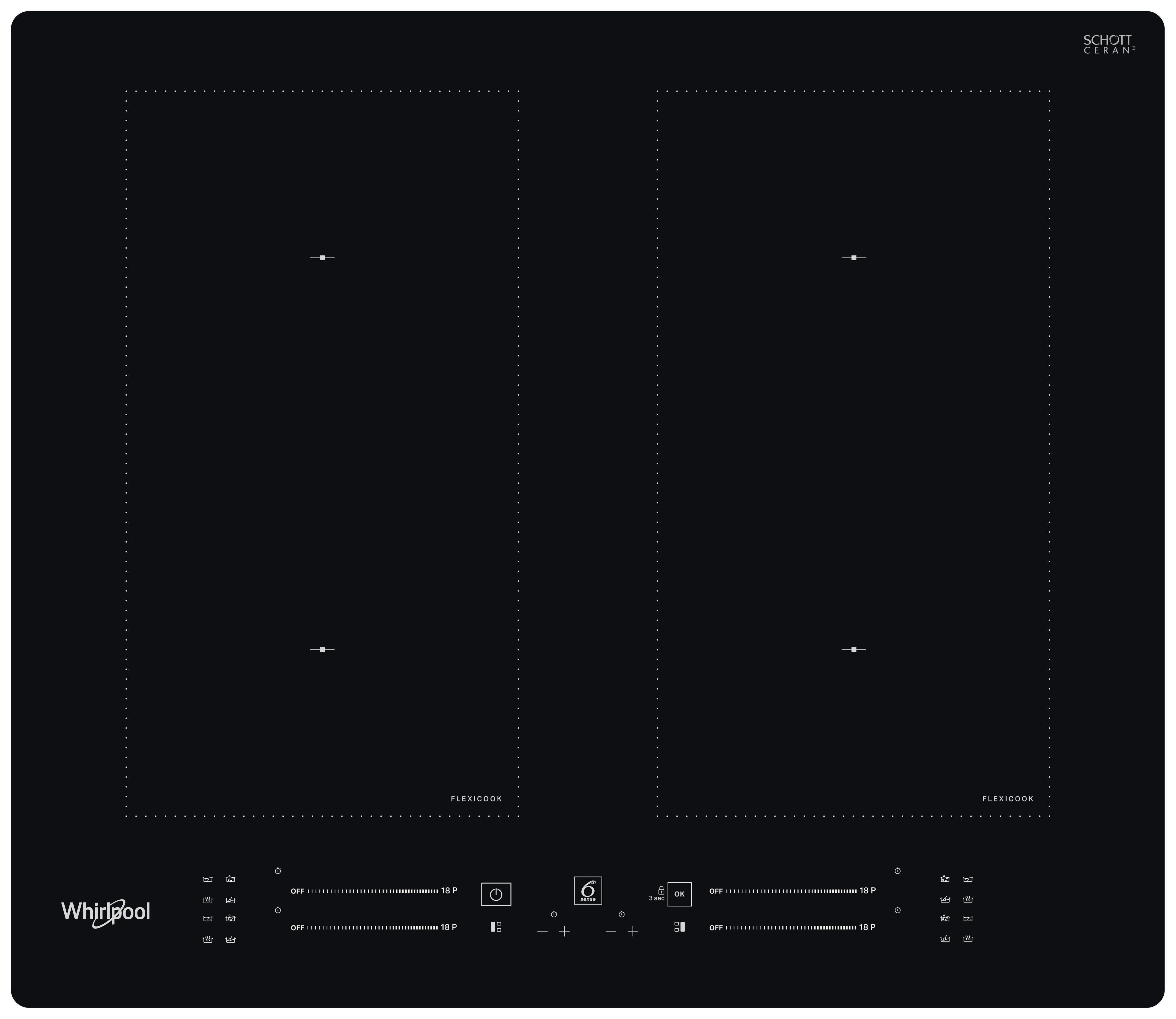 Whirlpool WL S1360 NE indukční varná deska