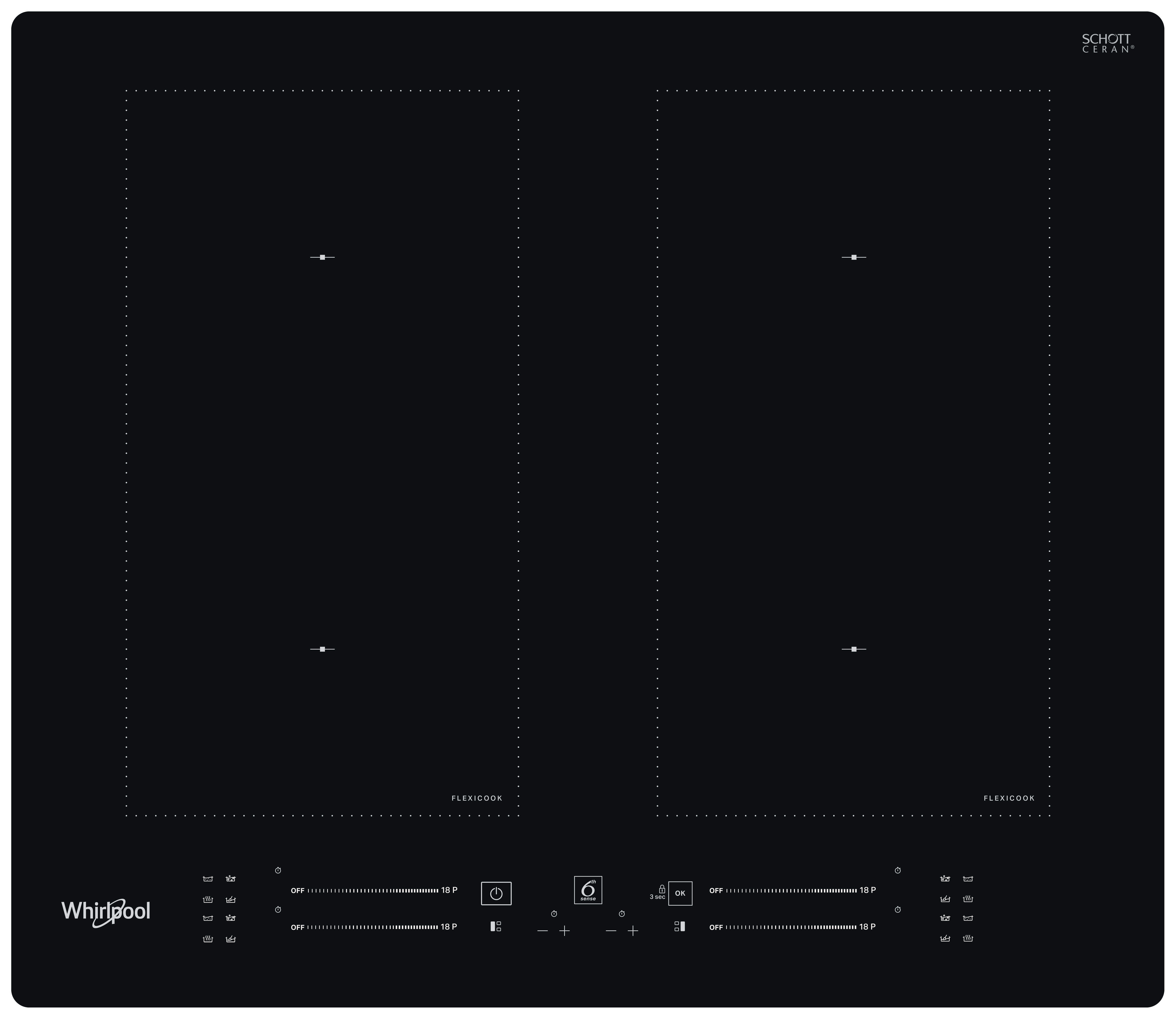 Whirlpool WL S7260 NE indukční varná deska