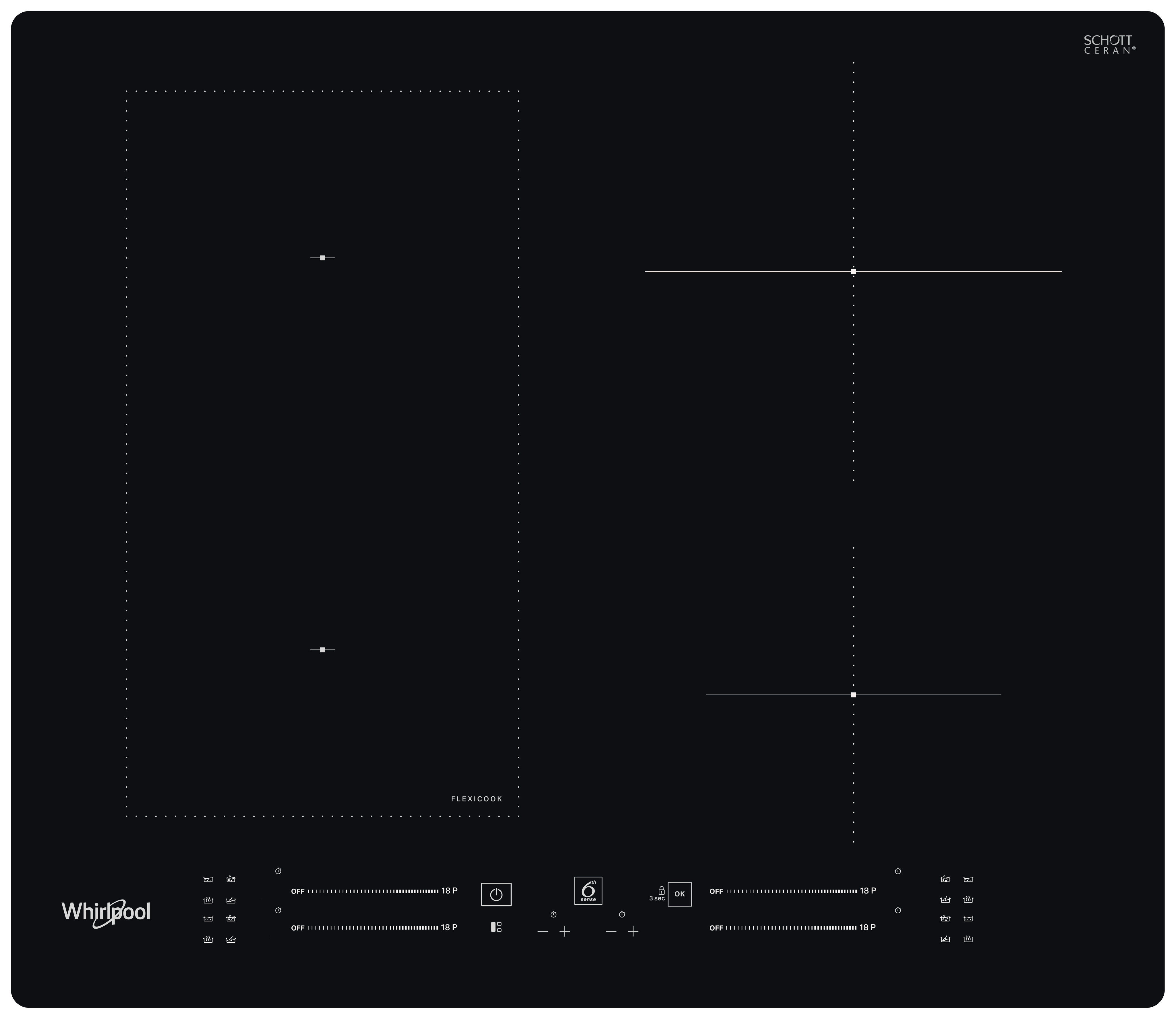 Whirlpool WL S7960 NE indukční varná deska