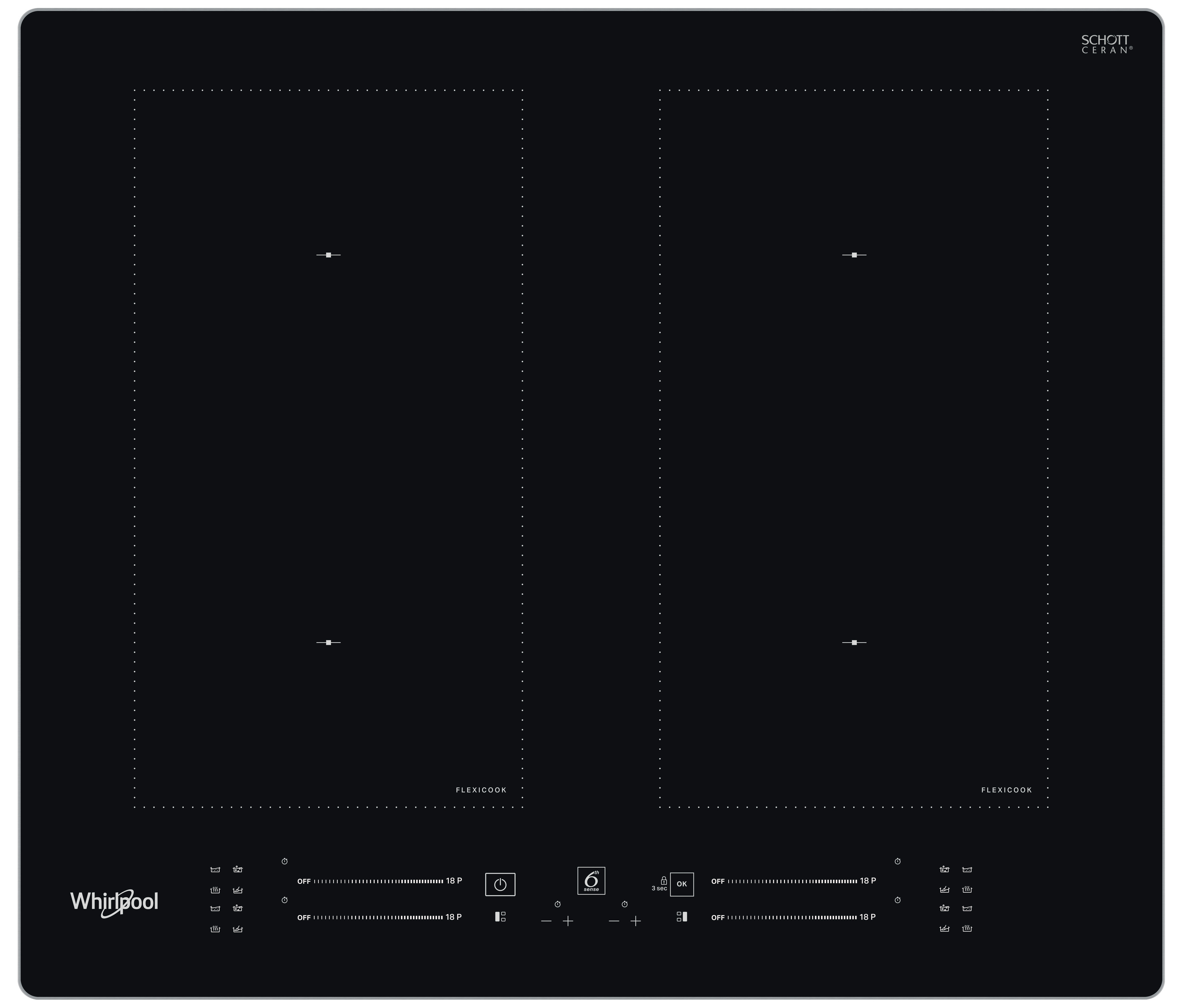 Whirlpool WL S8560 AL indukční varná deska