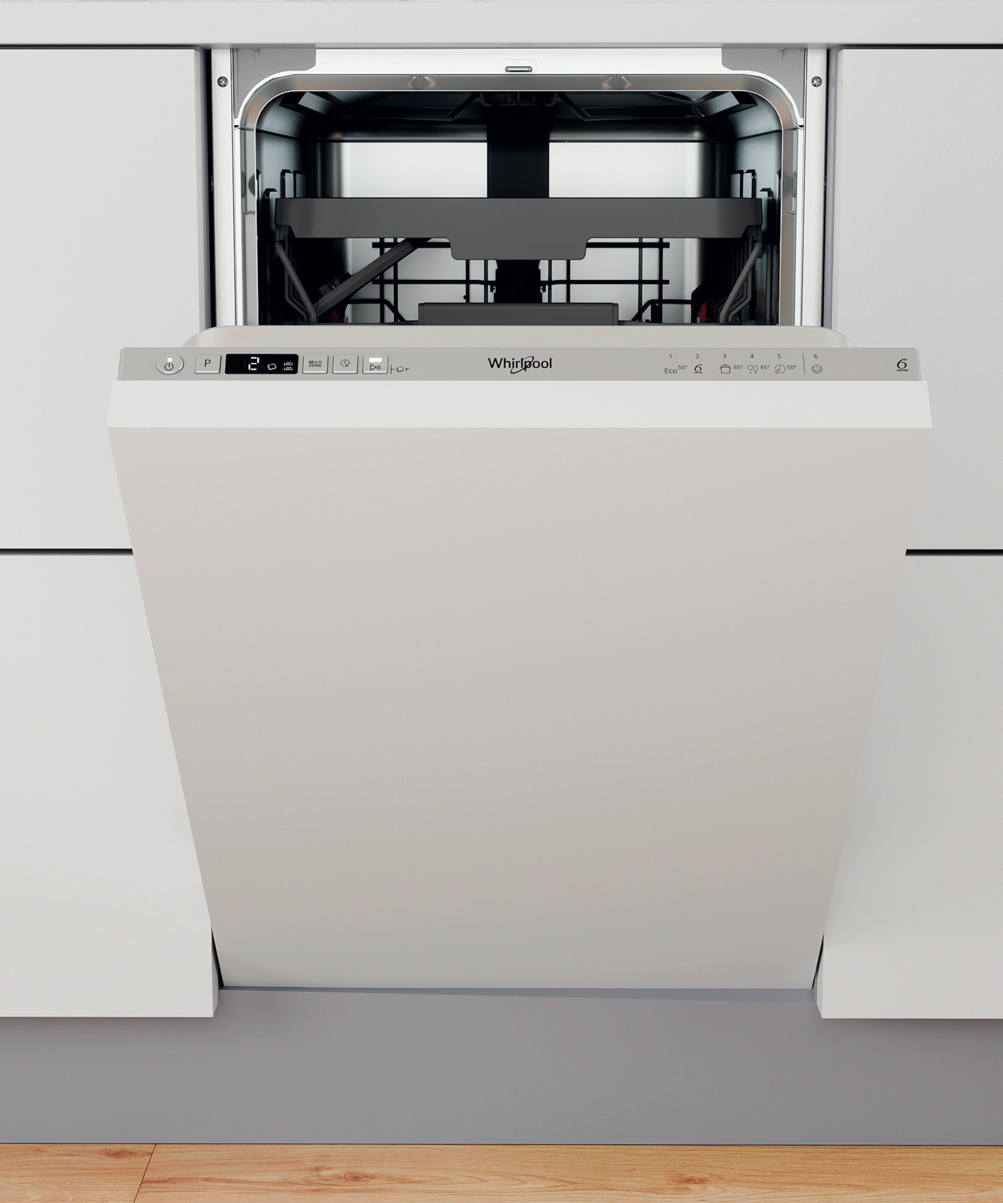 Whirlpool WSIC 3M27 C vestavná myčka nádobí