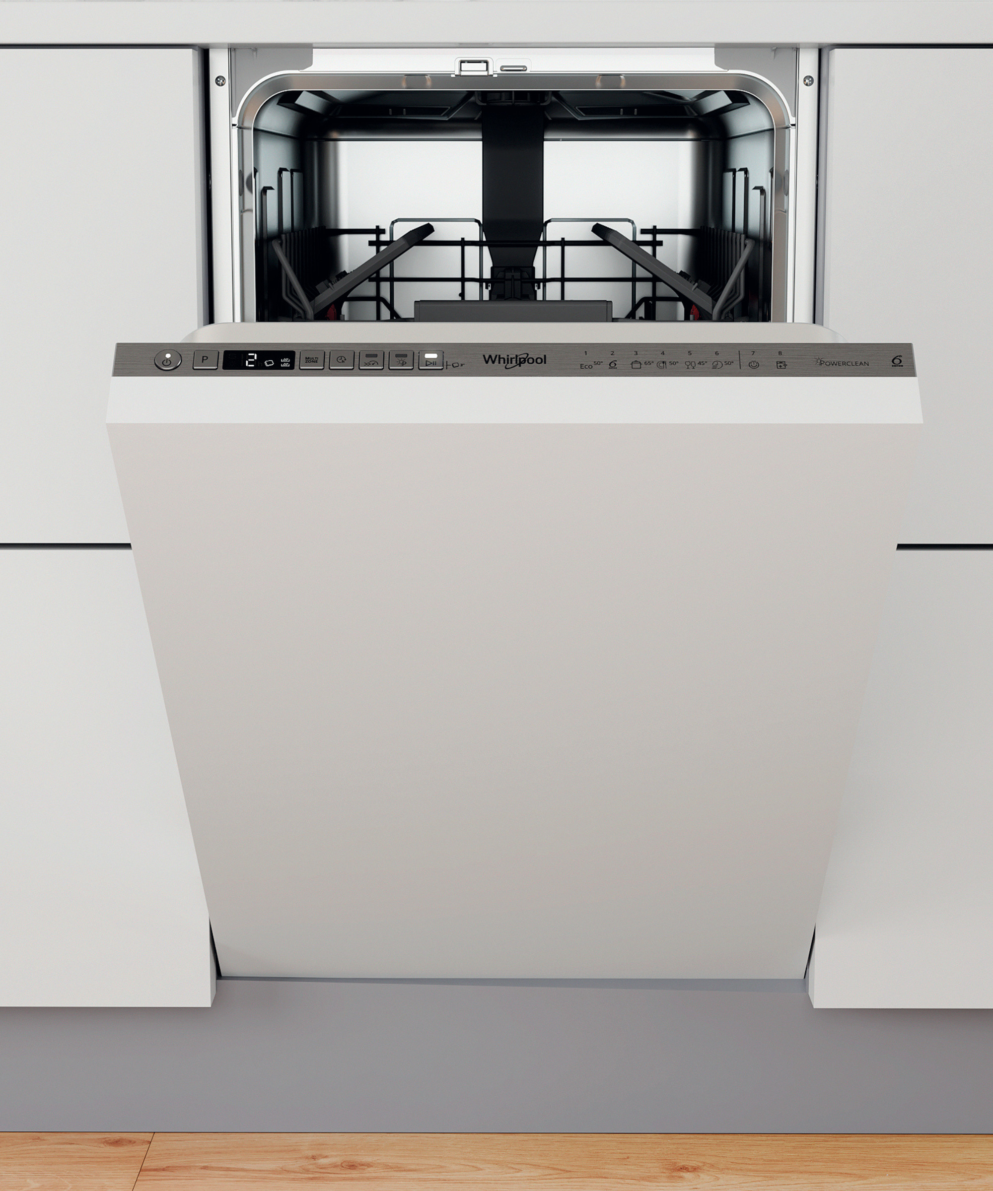Whirlpool WSIO 3T125 6PE X vestavná myčka nádobí