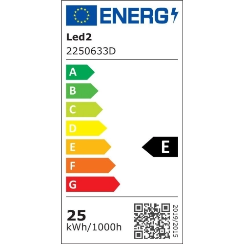 Zápustné LED svítidlo LED2 ZETA M černé 25W 3000K DALI 2250633D - Obrázek 2