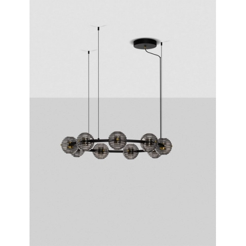 Závěsné LED svítidlo NOVA LUCE LAS 91W 3000K 9009136 stmívatelné Triac - Obrázek 2