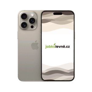 iPhone 15 Pro 1TB (Nerozbalený) Přírodní Titan MTVF3SX/A