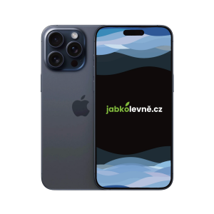 iPhone 15 Pro 512GB (Zánovní) Modrý Titan MTV03SX/A