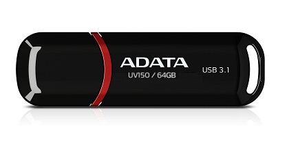 ADATA USB UV150 64GB (USB 3.0) barva Black AUV150-64G-RBK
