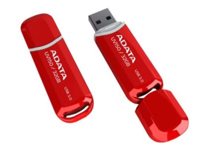 ADATA UV150/32GB/USB 3.2/USB-A/Červená AUV150-32G-RRD