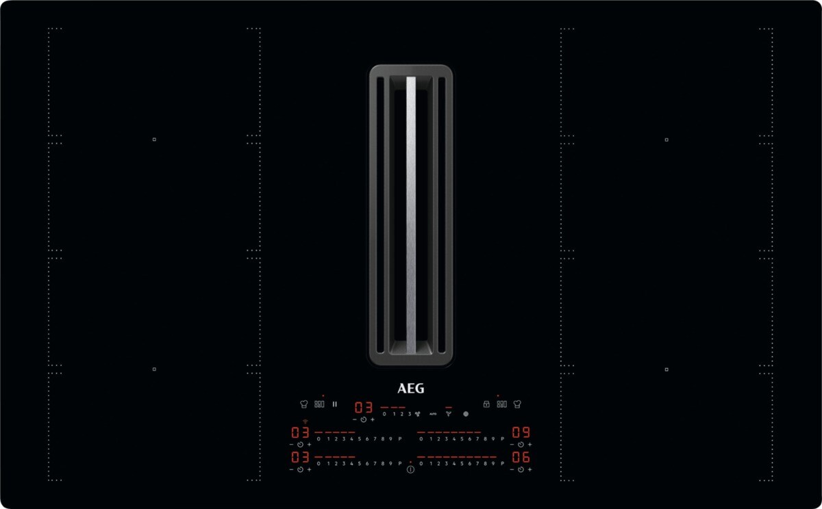 AEG CCE84779CB indukční varná deska s odsavačem