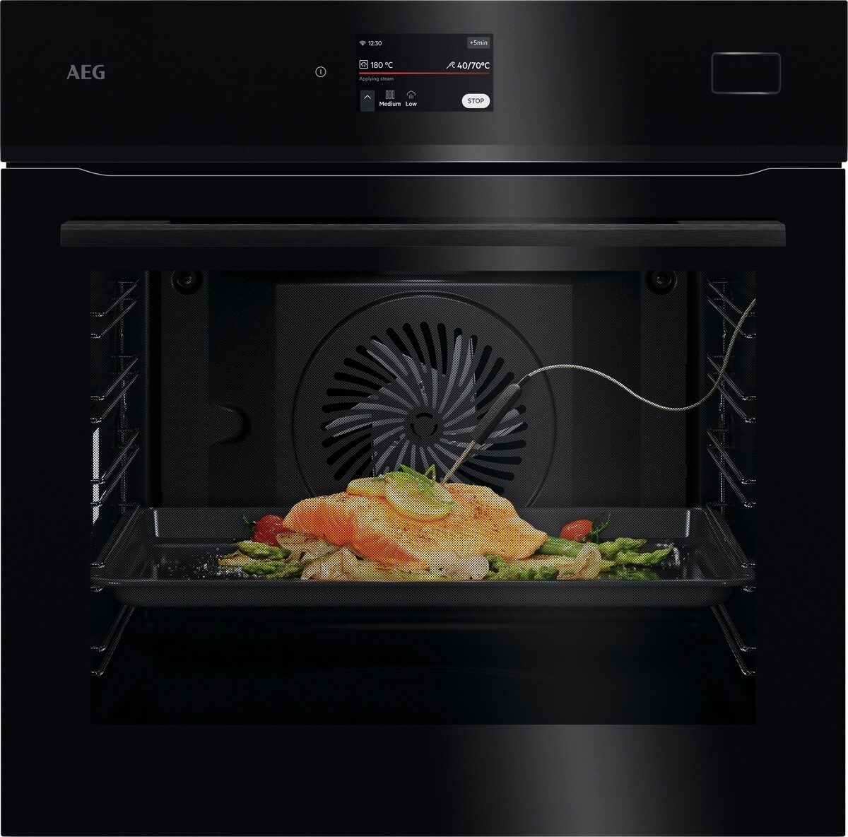 AEG NBB8S731AB parní trouba SteamPro