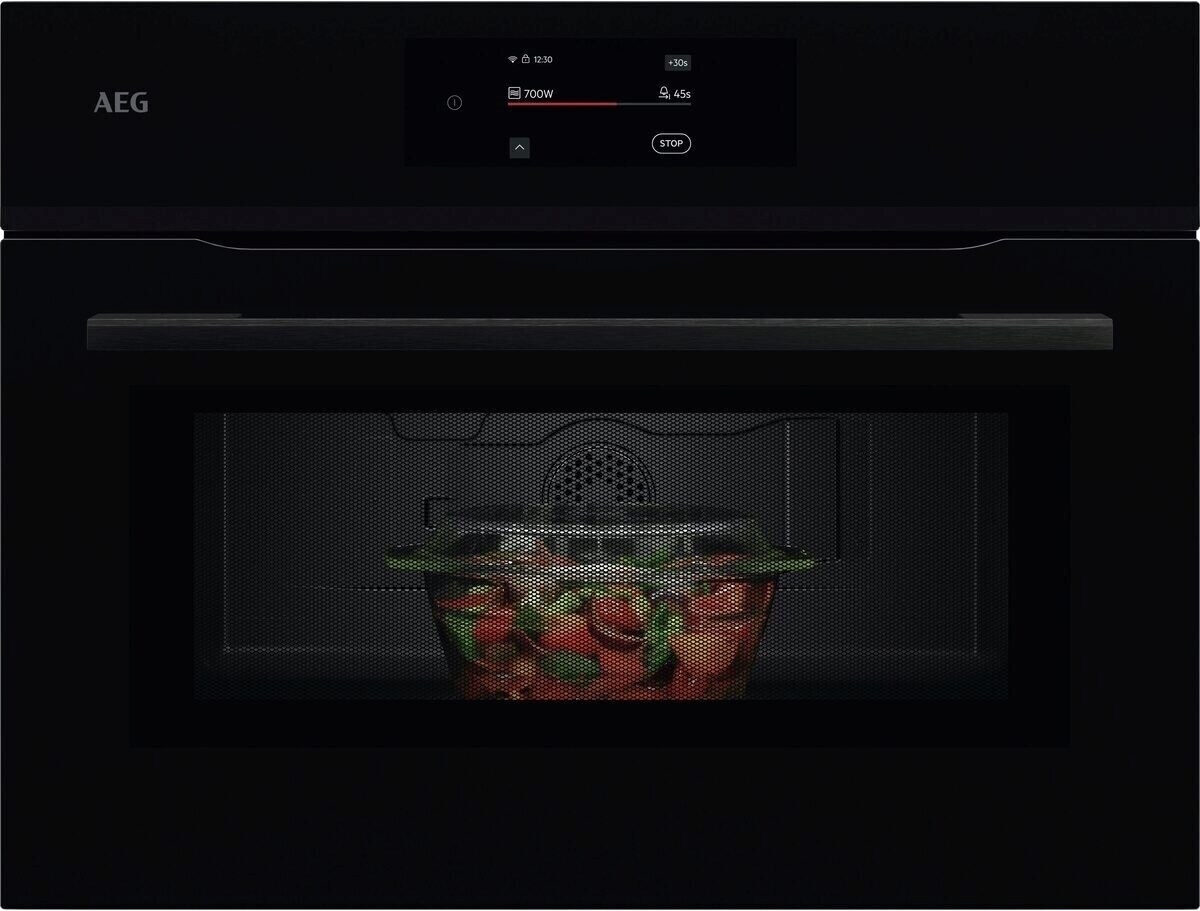 AEG NKM7N721B kompaktní mikrovlnná trouba MealAssist