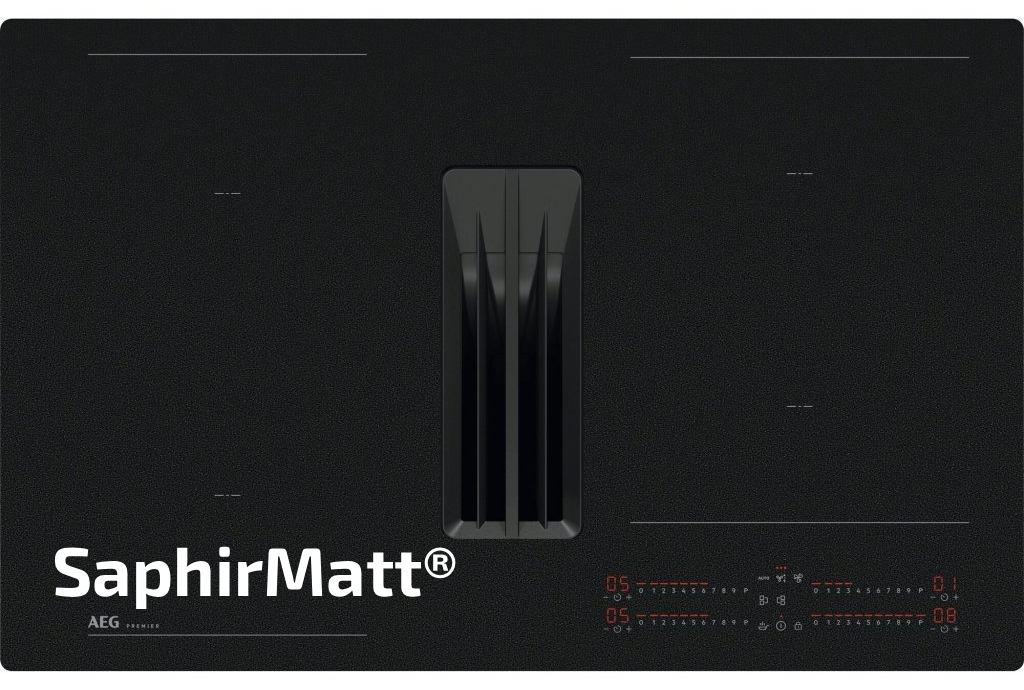 AEG PE7000S80 XT indukční varná deska s odsavačem SenseFry SaphirMatt®