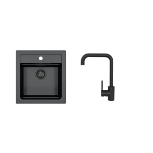 Alveus SET ALVEUS ATROX 20 / 91 BLACK ADDITION + BATERIE OZ Black black additon