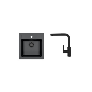 Alveus SET ALVEUS ATROX 20 / 91 BLACK ADDITON + BATERIE Zeos-P black addition