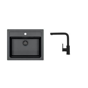 Alveus SET ALVEUS ATROX 30 / 91 BLACK ADDITION + BATERIE Zeos-P black addition