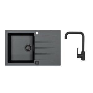 Alveus SET ALVEUS CADIT 20/91 BLACK ADDITION + BATERIE OZ - black addition