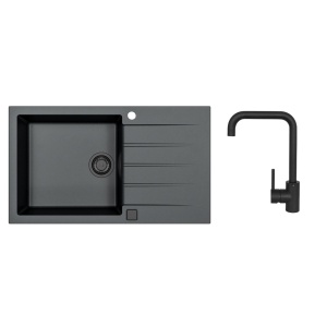 Alveus SET ALVEUS CADIT 40/91 BLACK ADDITION + BATERIE OZ black additon