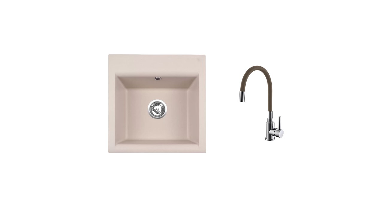 Alveus SET ALVEUS GEM 10/55 + baterie Mintas beige BRS