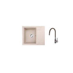 Alveus SET ALVEUS GEM 20/55 + baterie Mintas beige CHR