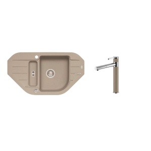 Alveus SET ALVEUS NIAGARA 60/02 + BATERIE ZINA/02 PEBBLE
