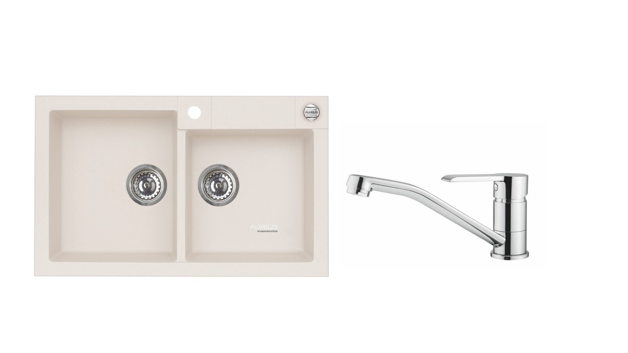 Alveus SET ALVEUS ROCK 90 - 11+ BATERIE RUTA CHROM