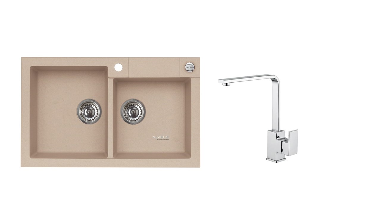 Alveus SET ALVEUS ROCK 90 - 55+ BATERIE RENO CHROM