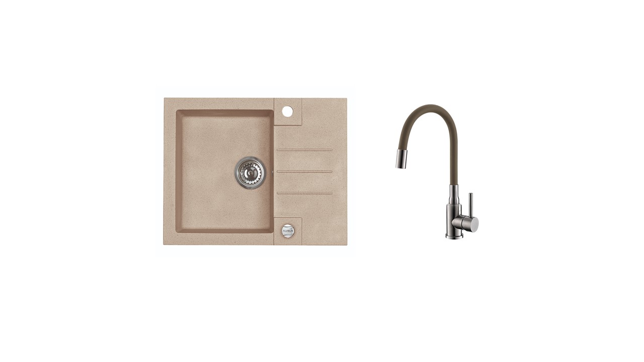 Alveus SET ALVEUS Rock 30/55 + baterie Mintas beige BRS