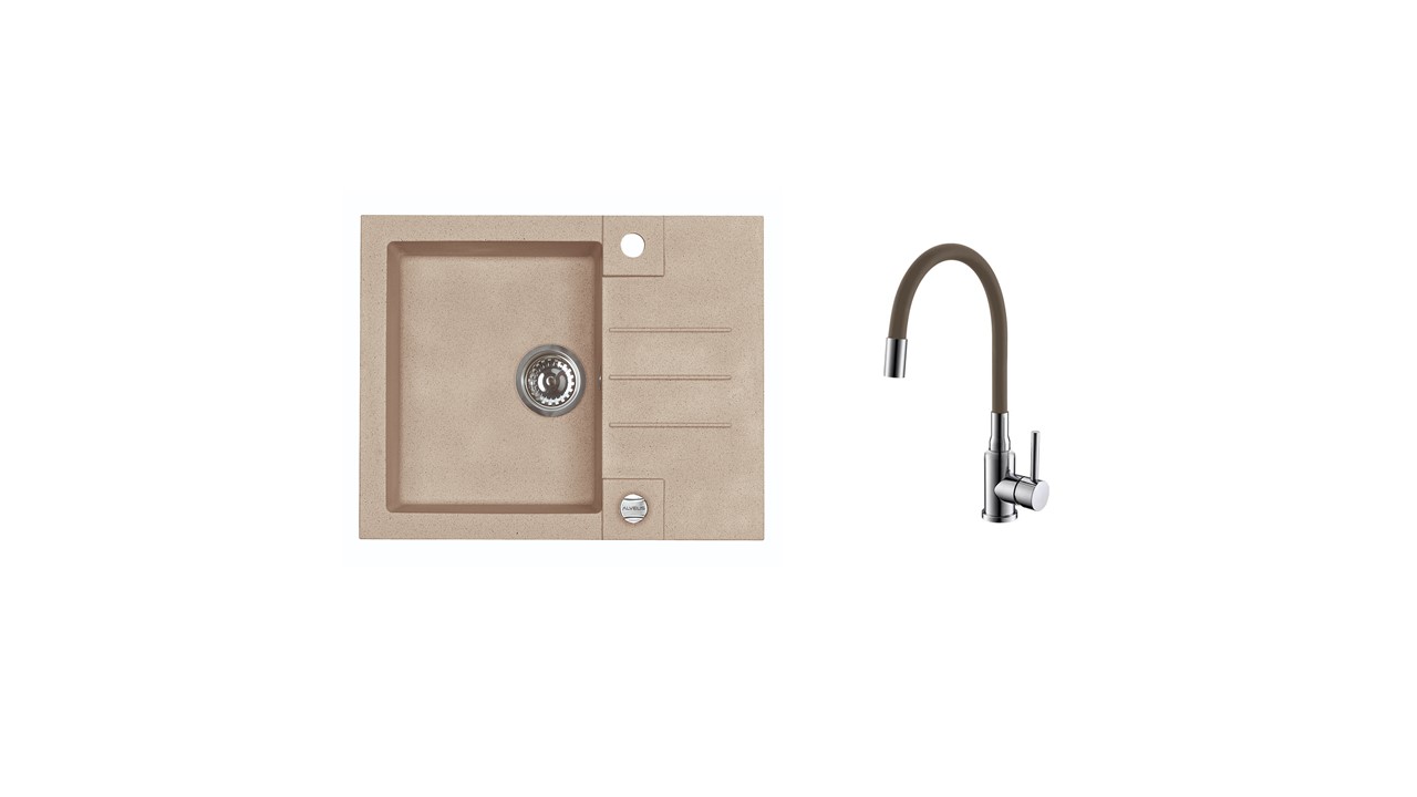 Alveus SET ALVEUS Rock 30/55 + baterie Mintas beige CHR