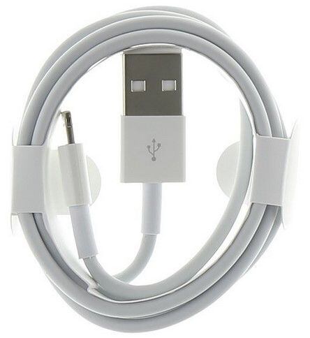 Apple MD818 iPhone 5 Original Datový Kabel White (Round Pack)