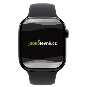 Apple Watch Series 10 46mm Cellular (Stav B) Klavírně černý hliník s černým sportovním řemínkem MR9V3QC/A