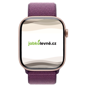 Apple Watch Series 10 46mm GPS (Stav A/B) Růžově zlatý hliník s růžovým sportovním řemínkem MR9V3QC/A