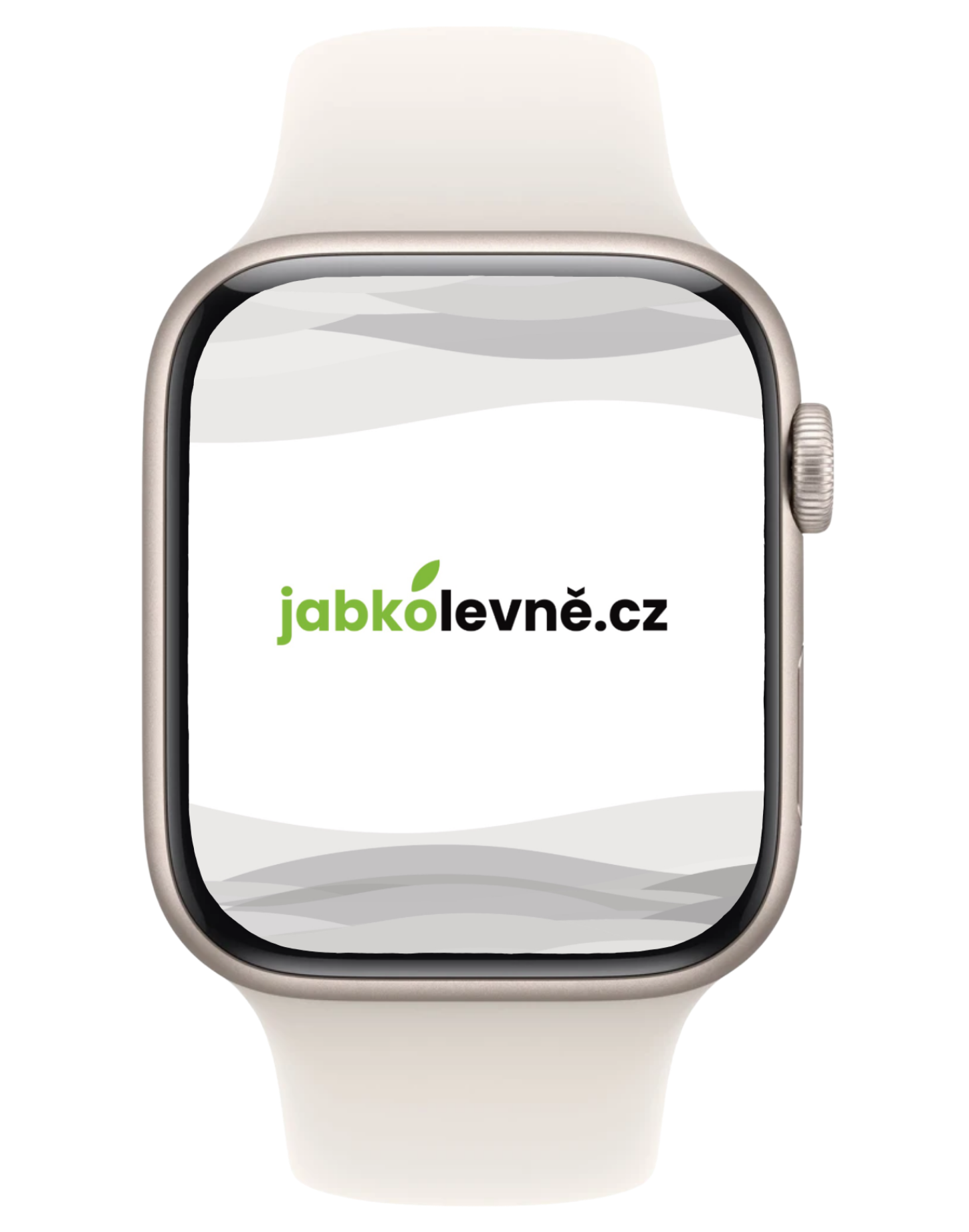 Apple Watch Series SE (2025) 40mm Cellular (Stav A-) Hvězdně bílý hliník s béžovým sportovním řemínkem MRGE3QC/A