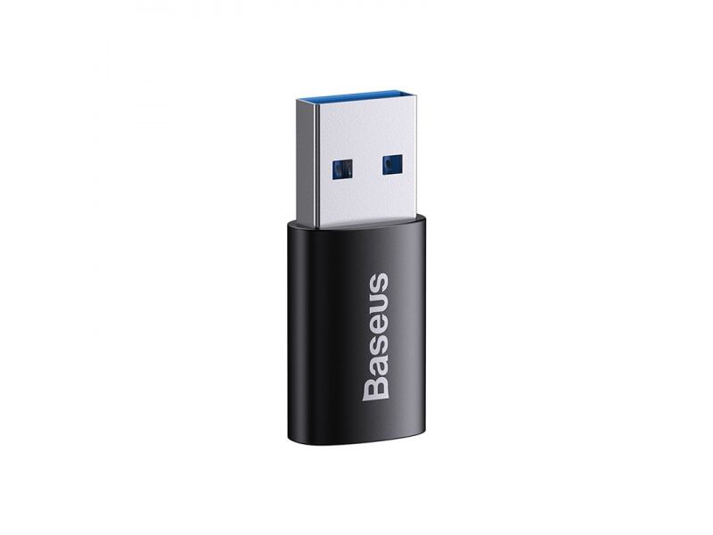 Baseus Ingenuity Mini OTG Adaptér z USB-C na USB-A Black ZJJQ000101
