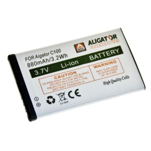 Baterie ALIGATOR V710/C100