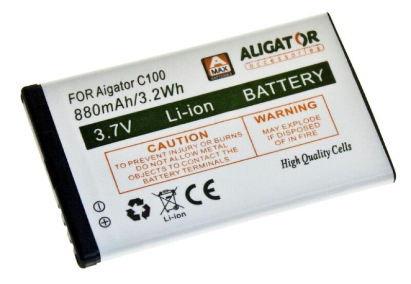 Baterie ALIGATOR V710/C100
