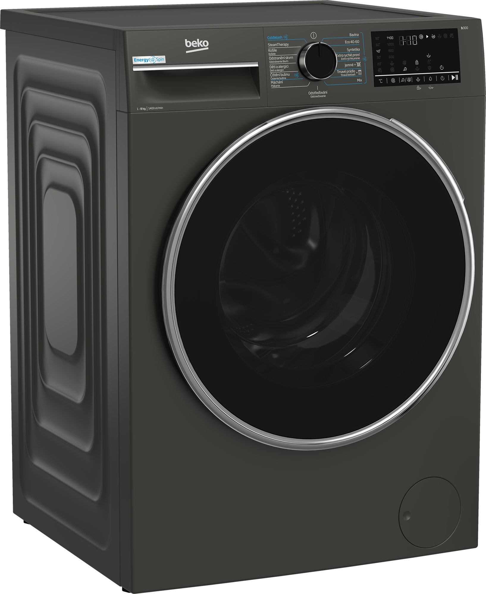 Beko B3WFU4841MCC pračka s předním plněním - Obrázek 2