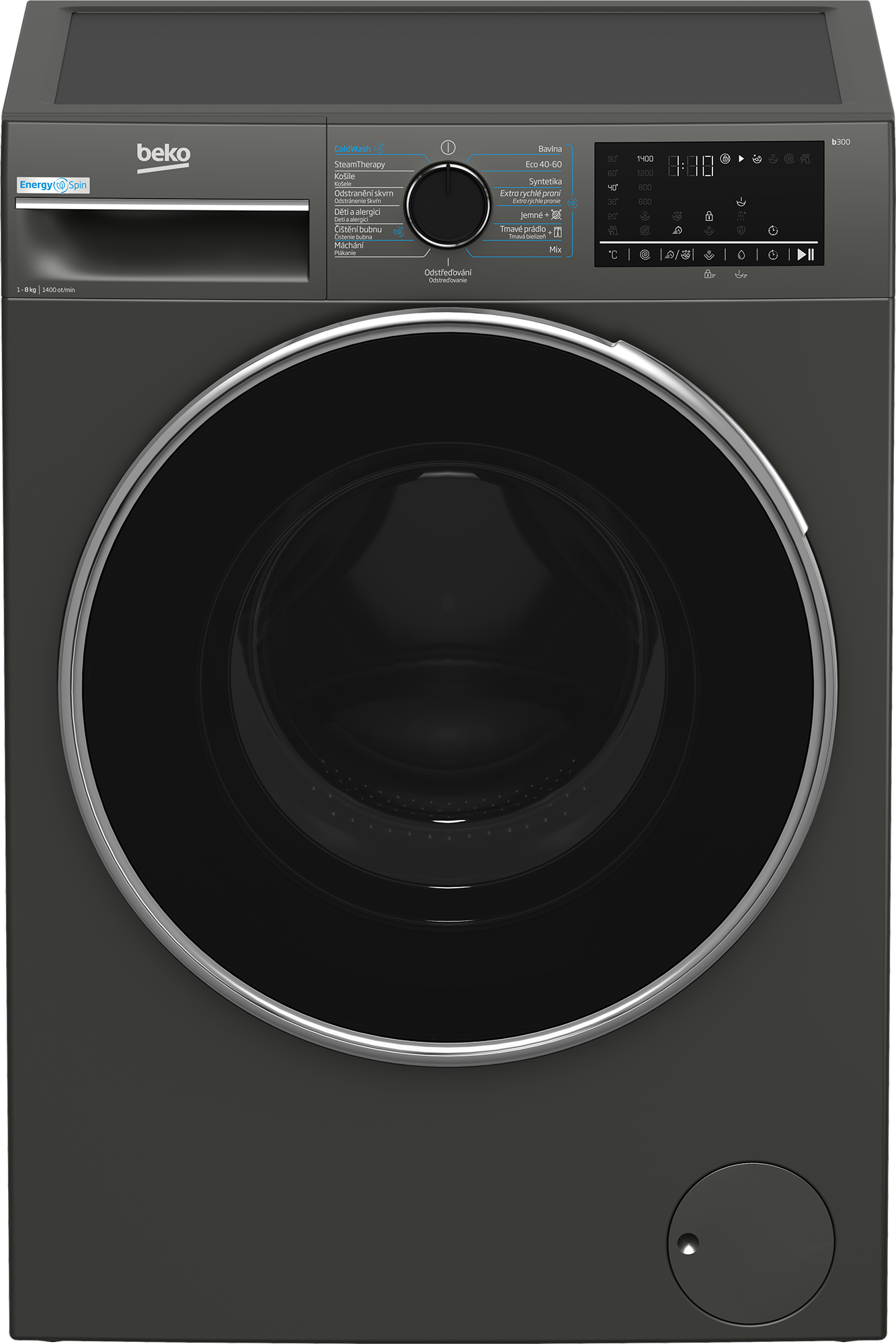Beko B3WFU4841MCC pračka s předním plněním